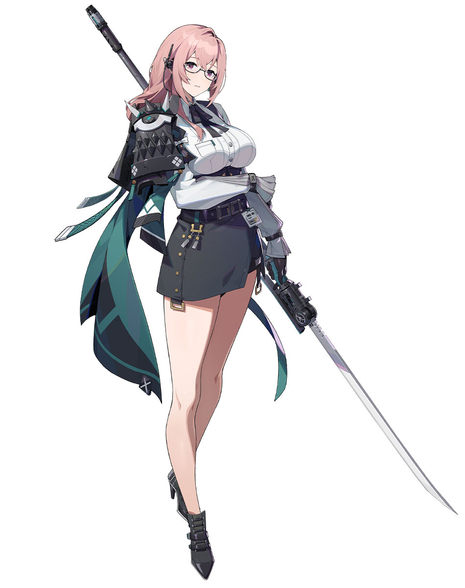 Tsukishiro Yanagi Art from Zenless Zone Zero