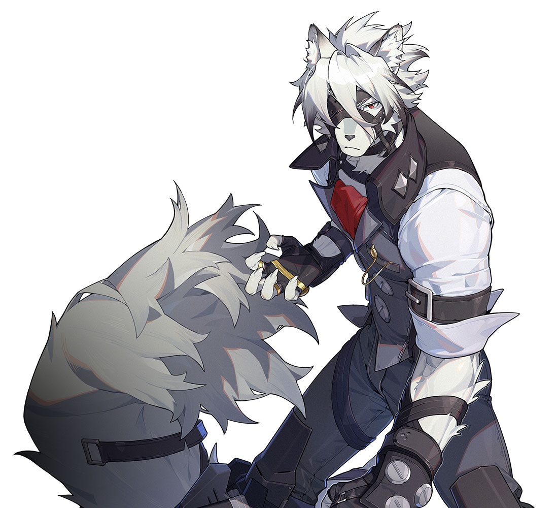 Von Lycaon Art from Zenless Zone Zero