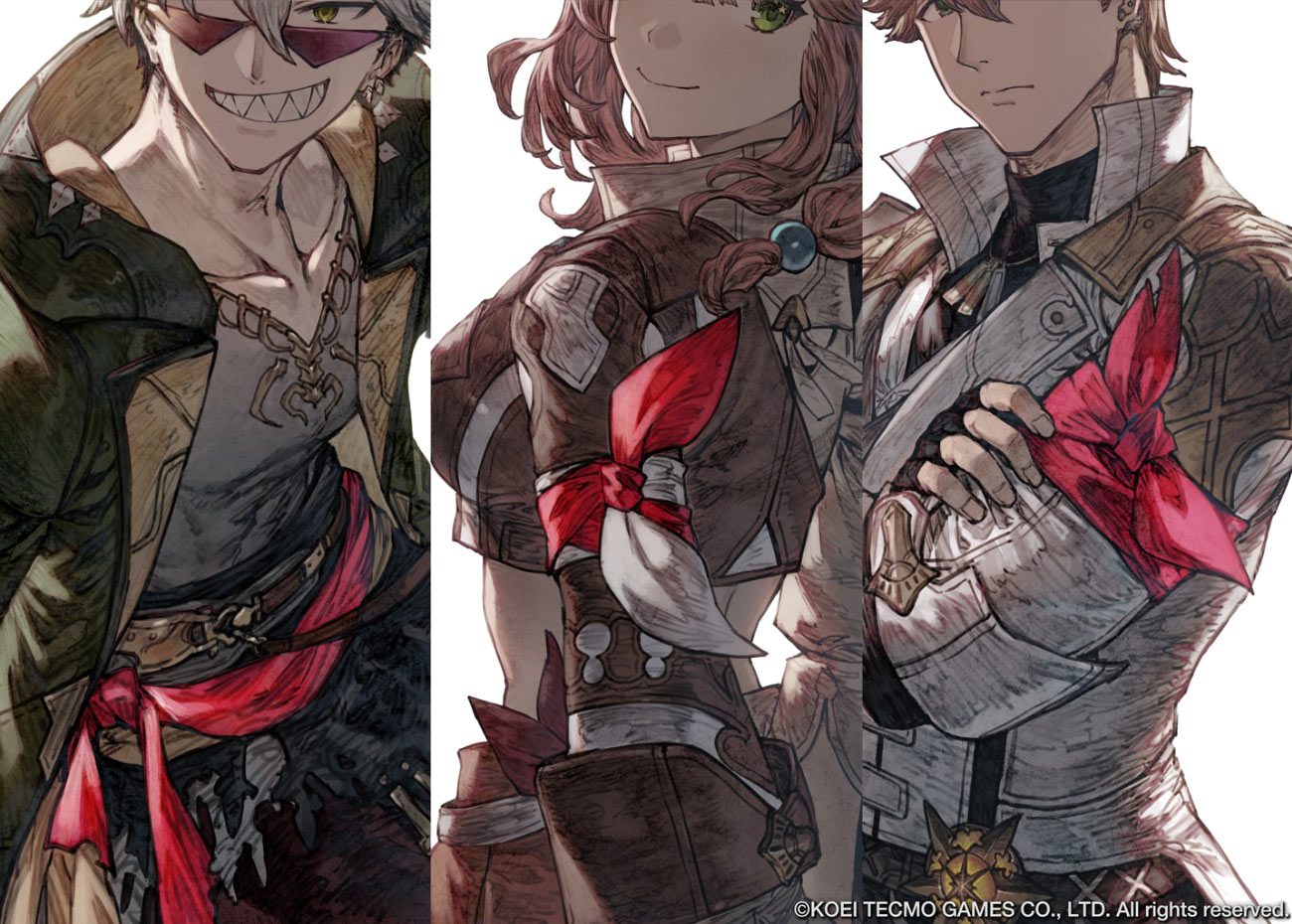Character Portraits Artwork from Atelier Yumia: The Alchemist of Memories & the Envisioned Land