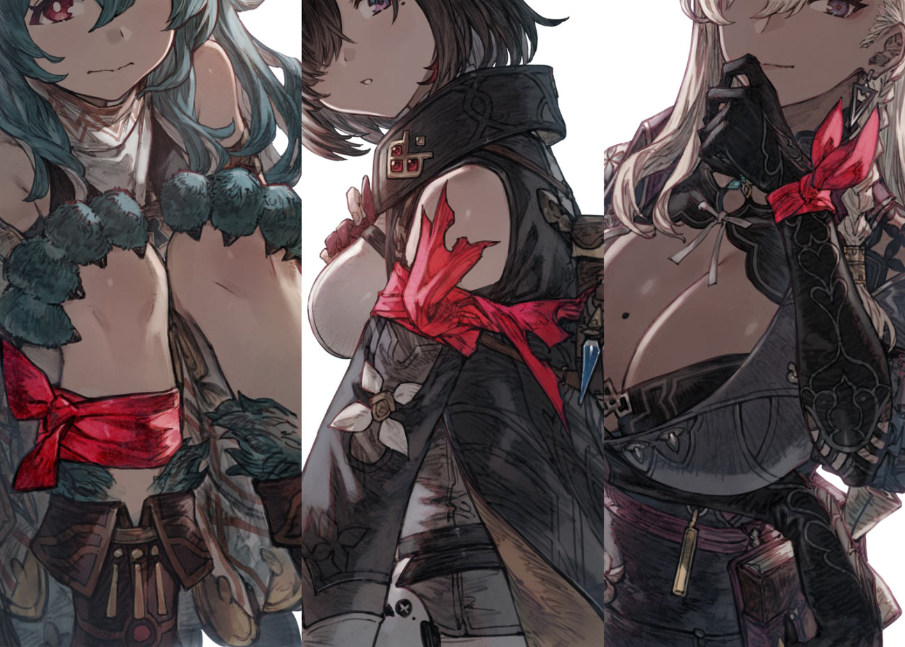 Character Portraits Art from Atelier Yumia: The Alchemist of Memories & the Envisioned Land