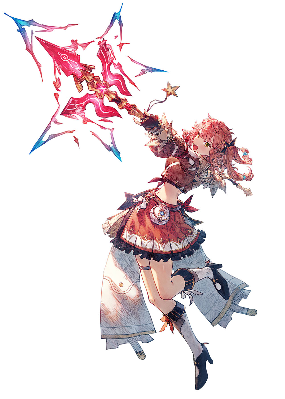 Isla Battle Art from Atelier Yumia: The Alchemist of Memories & the Envisioned Land