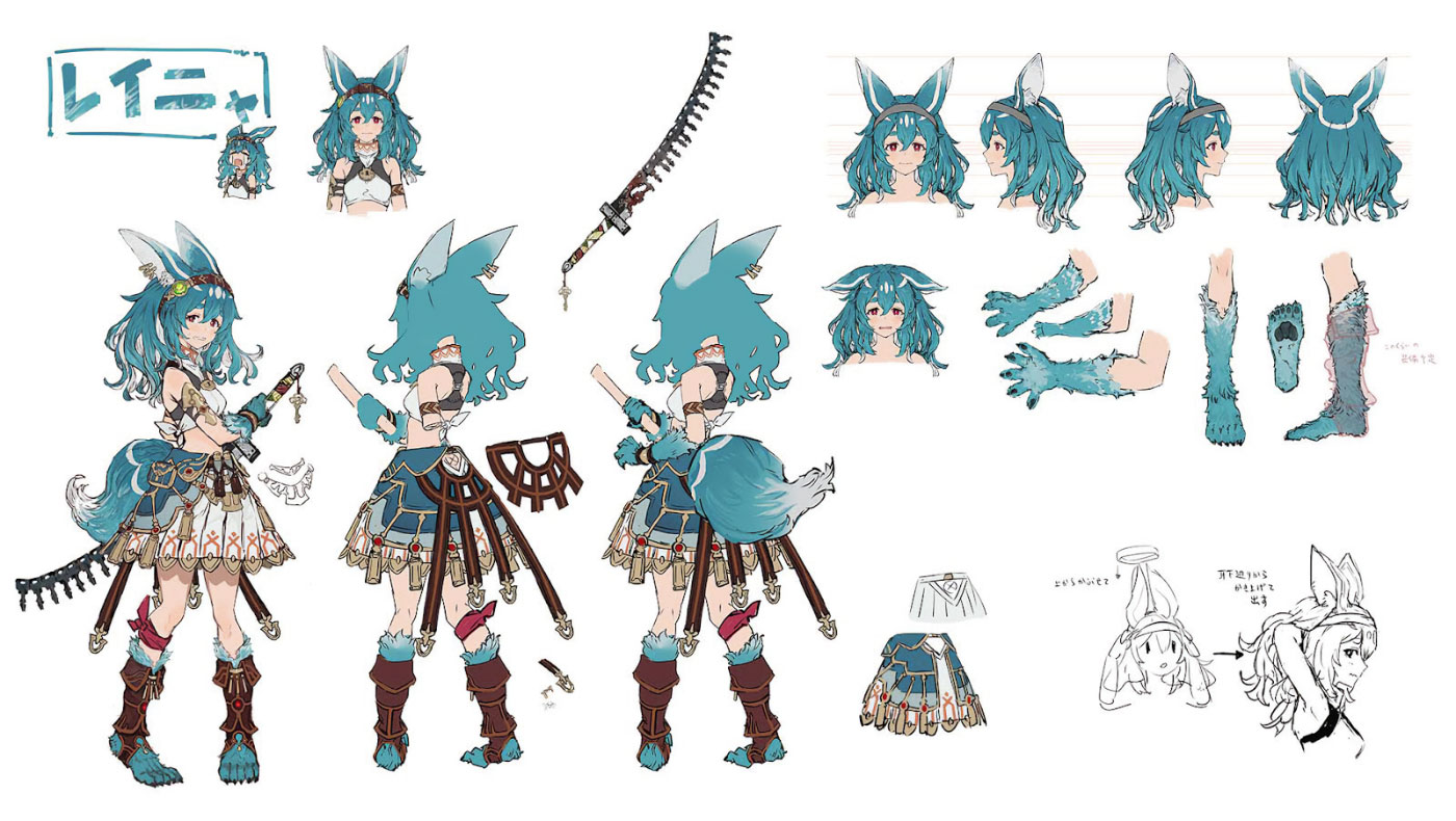 Lenja Concept Art from Atelier Yumia: The Alchemist of Memories & the Envisioned Land