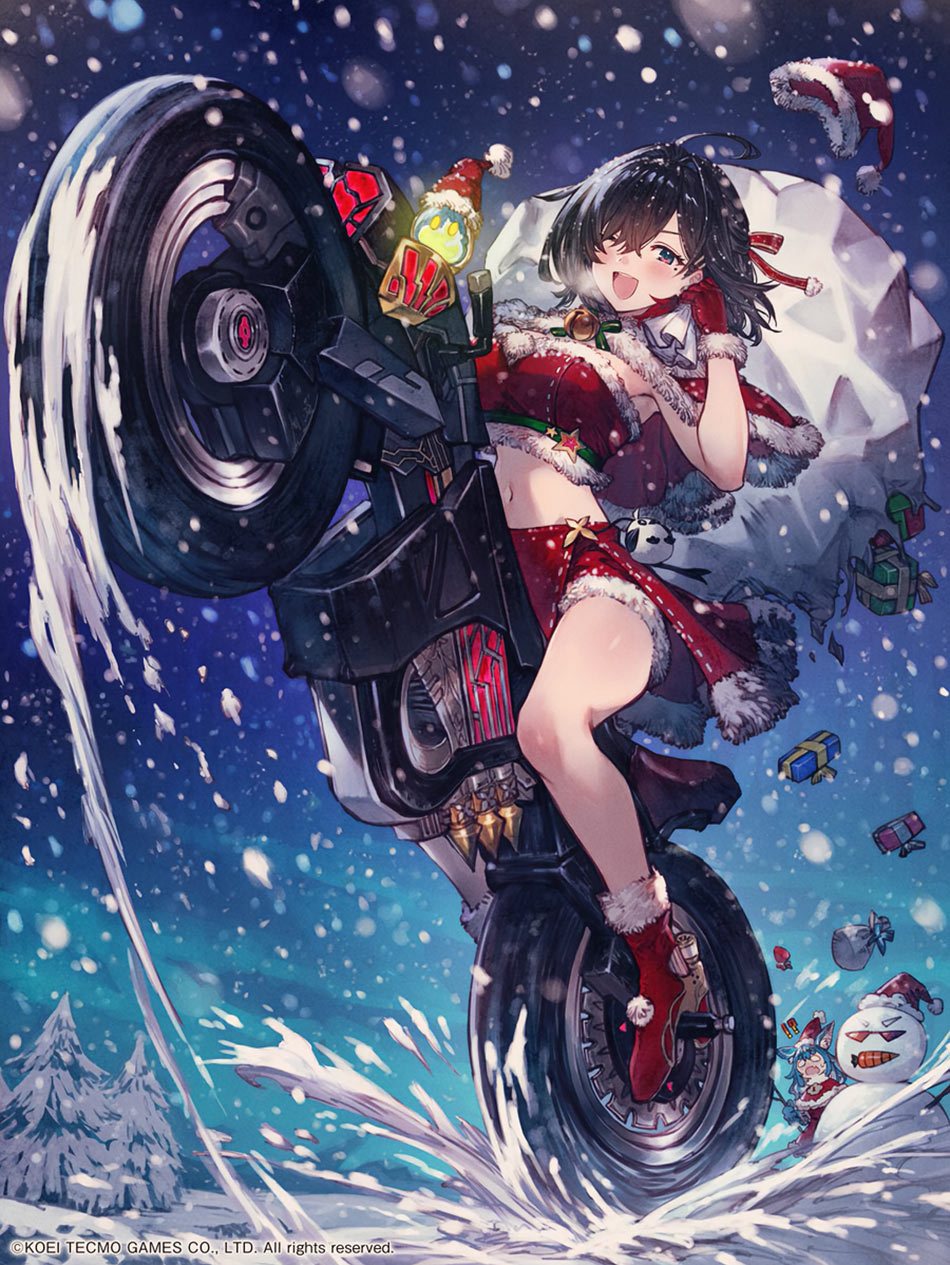 Yumia Christmas Illustration from Atelier Yumia: The Alchemist of Memories & the Envisioned Land