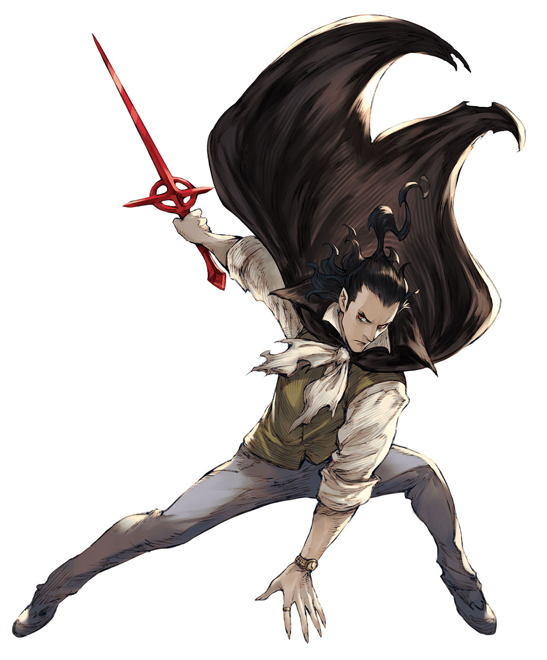 Lester DeRosso Art from Bravely Default: Brilliant Lights