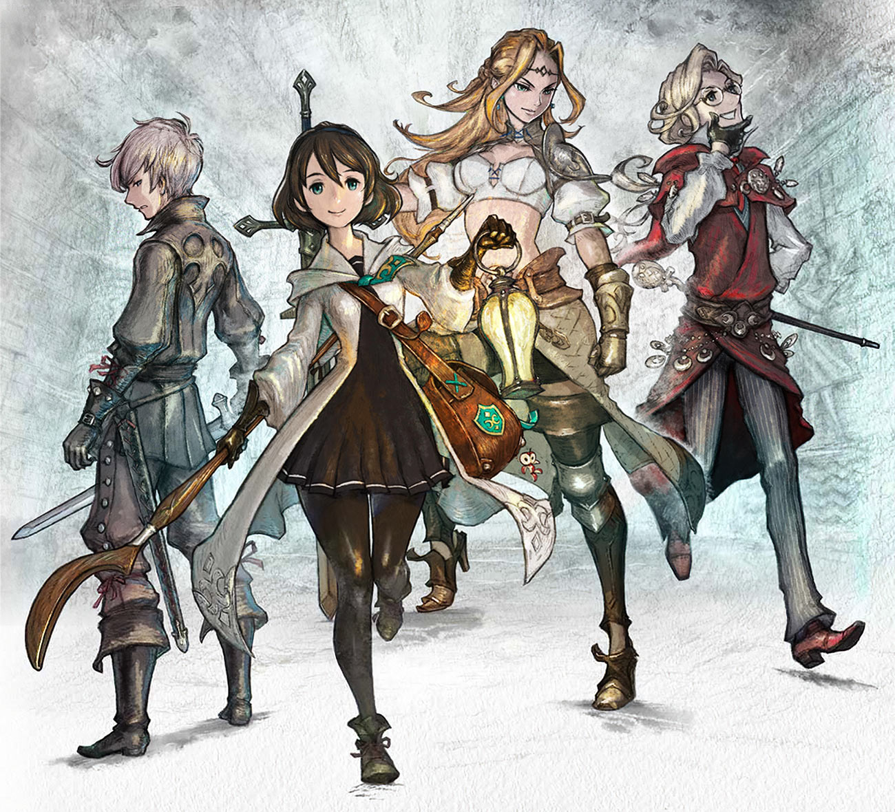 Main Visual from Bravely Default: Brilliant Lights