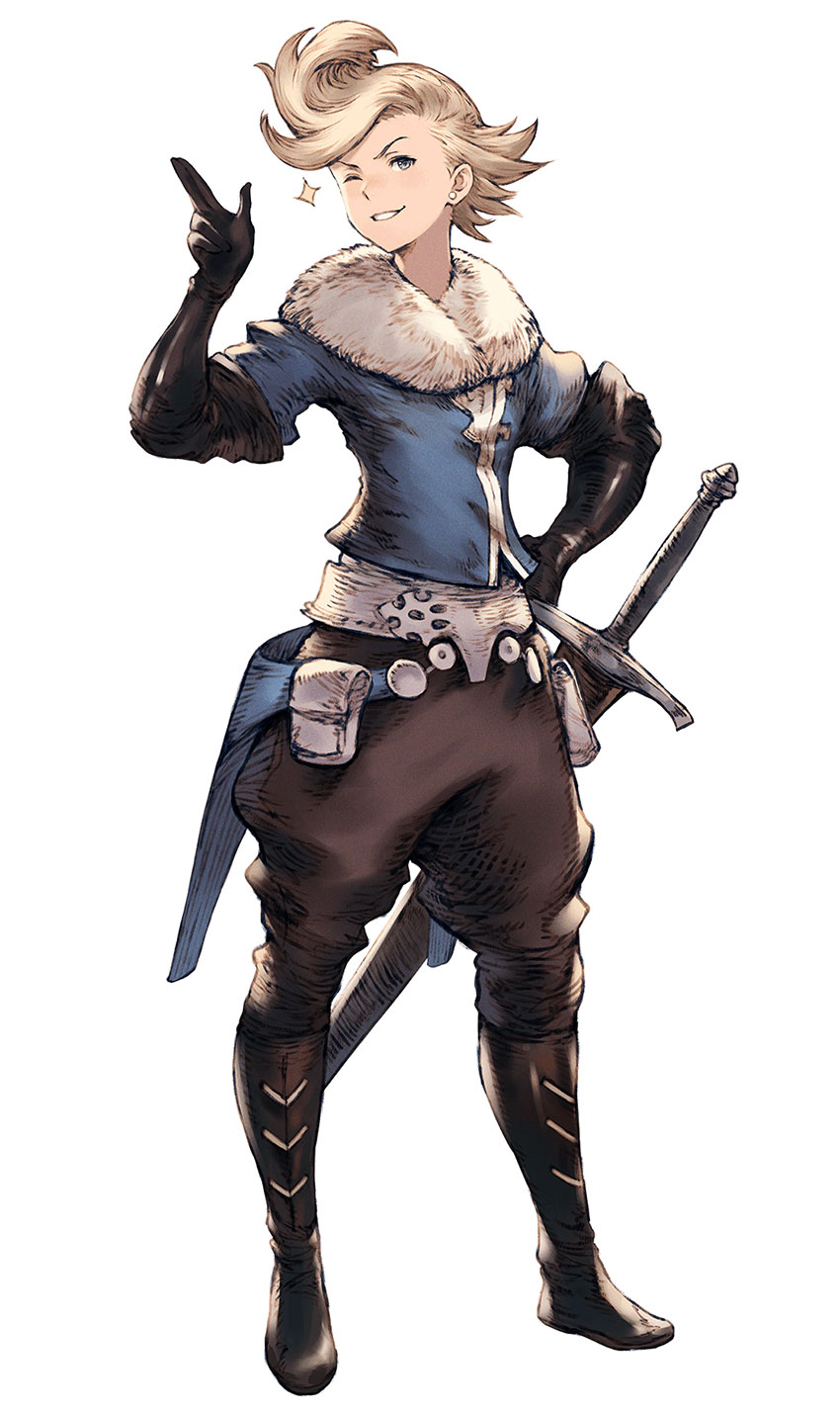 Ringabel Art from Bravely Default: Brilliant Lights