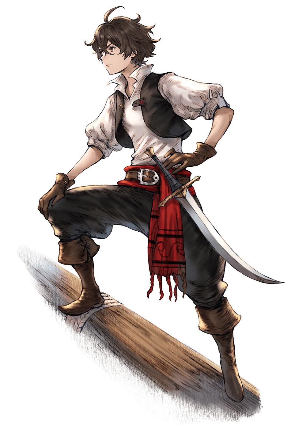 Seth Art from Bravely Default: Brilliant Lights