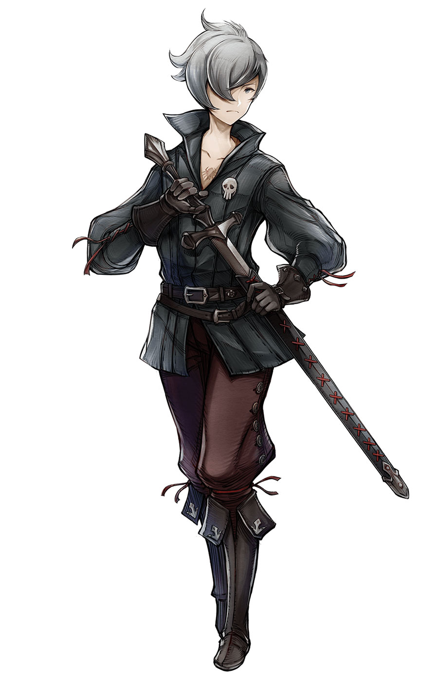 Steel Franklin Art from Bravely Default: Brilliant Lights