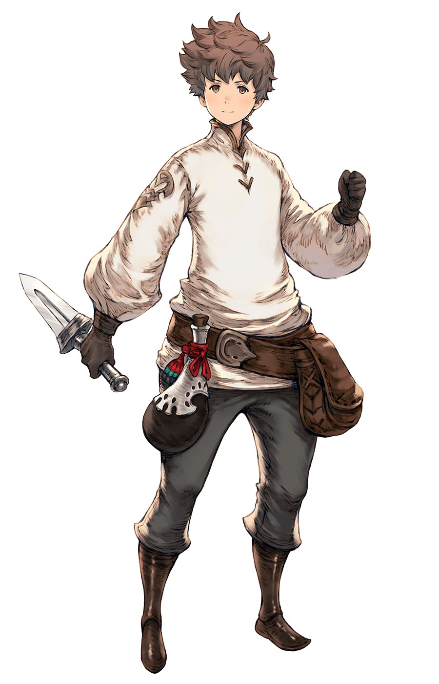 Tiz Arrior Art from Bravely Default: Brilliant Lights