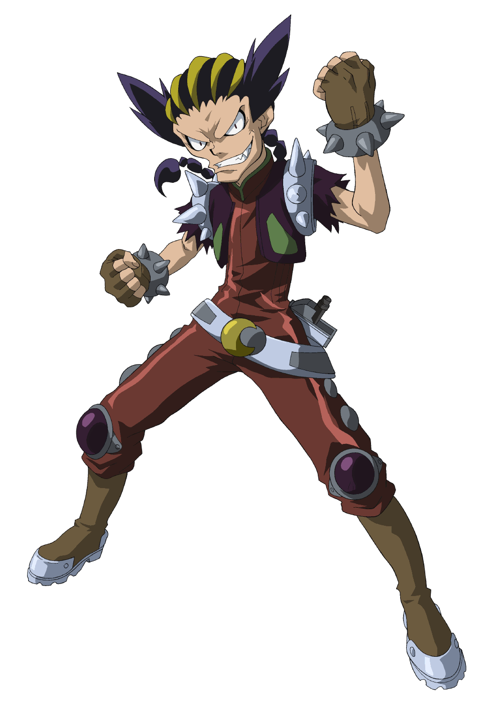 Busujima Art from Beyblade: Metal Masters