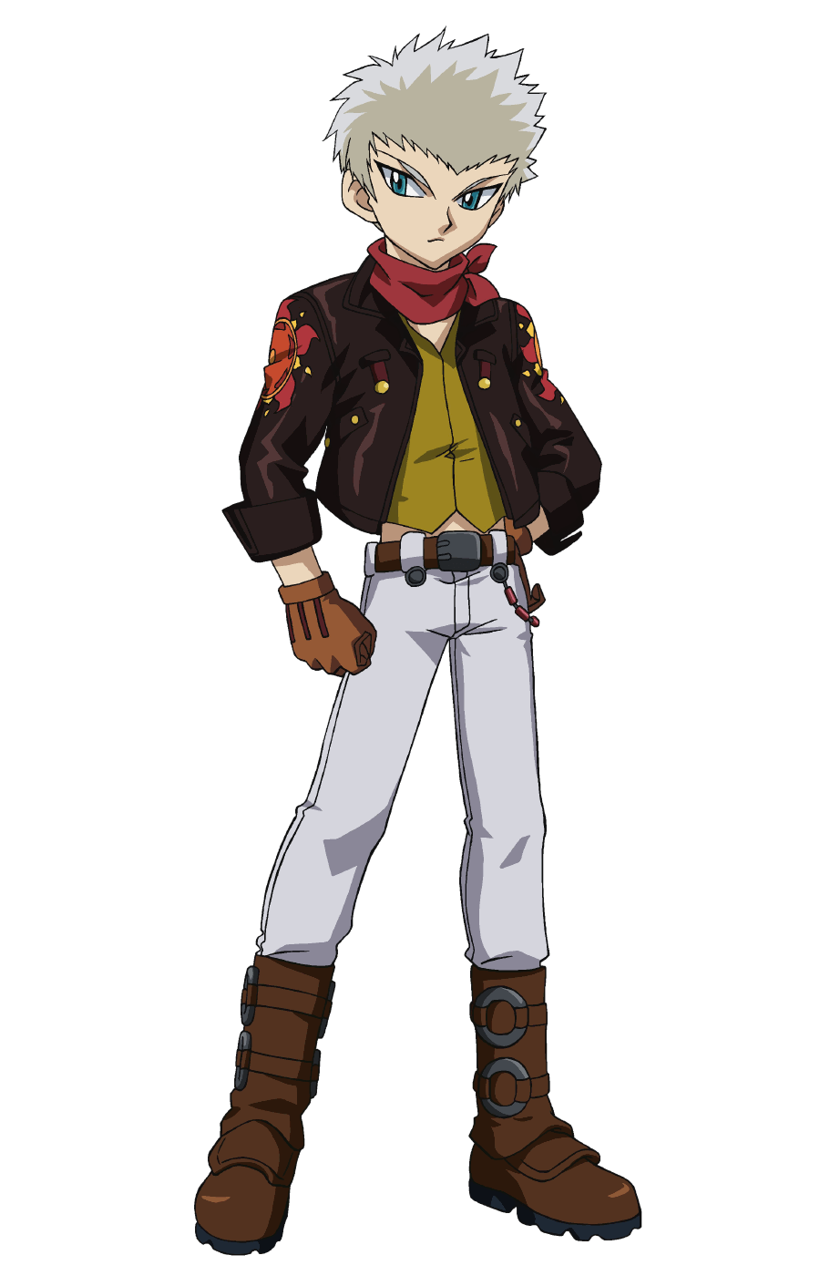Helios Ryuzaki Art from Beyblade: Metal Masters