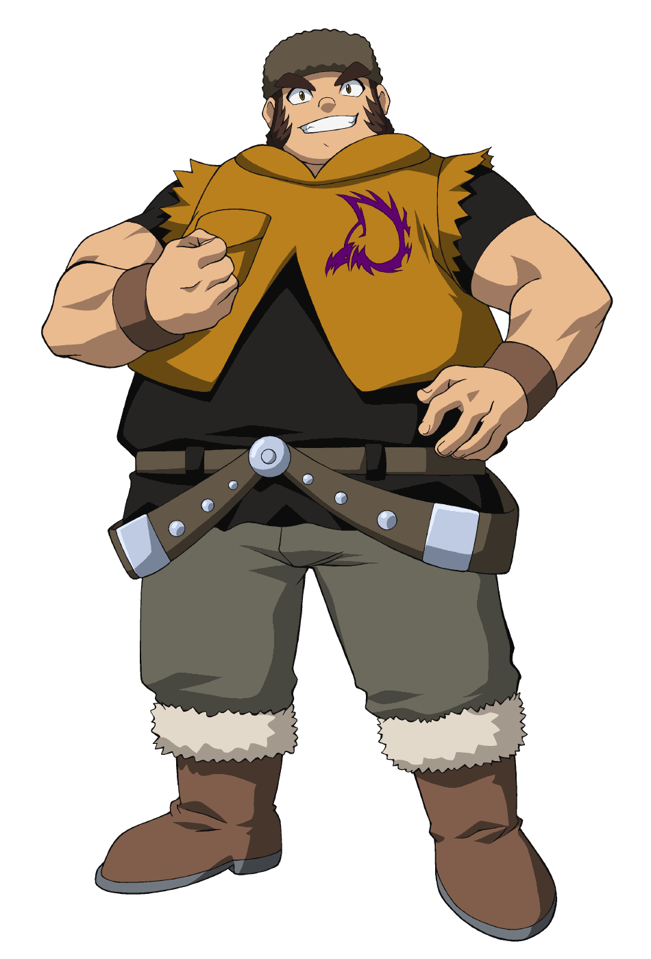 Kumade Kumasuke Art from Beyblade: Metal Masters