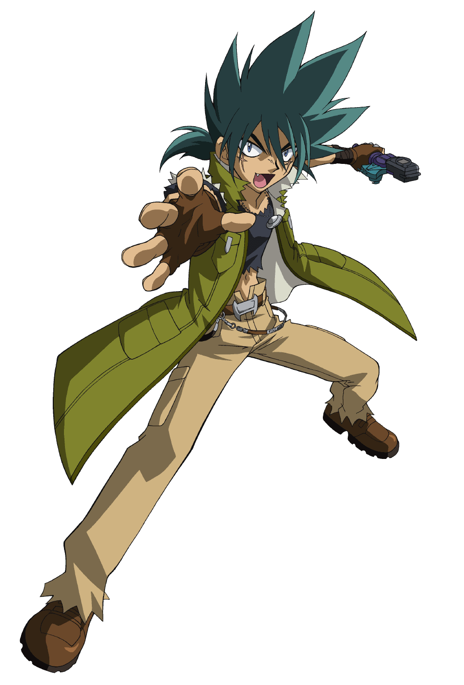 Kyoya Tategami Artwork from Beyblade: Metal Masters