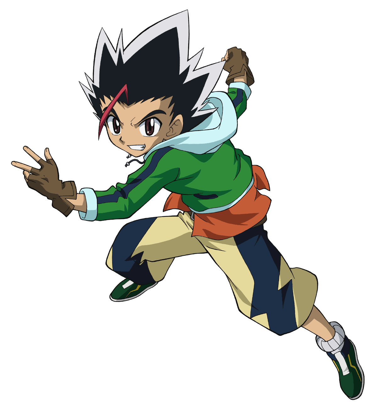 Masamune Kadoya Artwork from Beyblade: Metal Masters