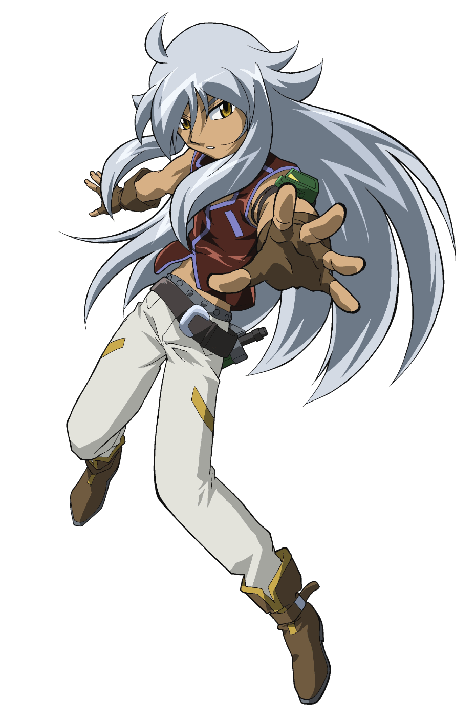 Tsubasa Otori Artwork from Beyblade: Metal Masters