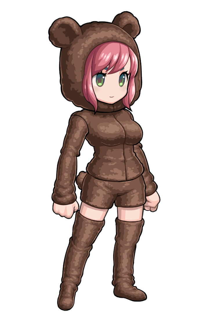 Bear Costume Art from Breath of Fire 6