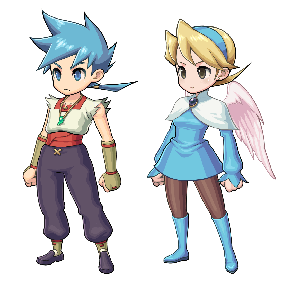 Breath of Fire 4 Costumes Art from Breath of Fire 6
