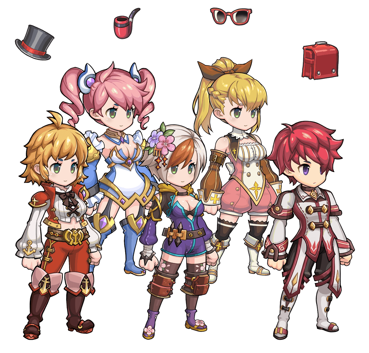 Costumes Art from Breath of Fire 6