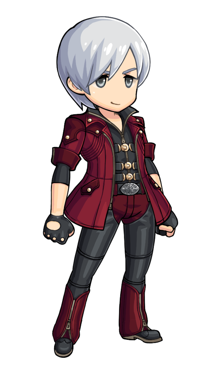 Dante Costume Art from Breath of Fire 6