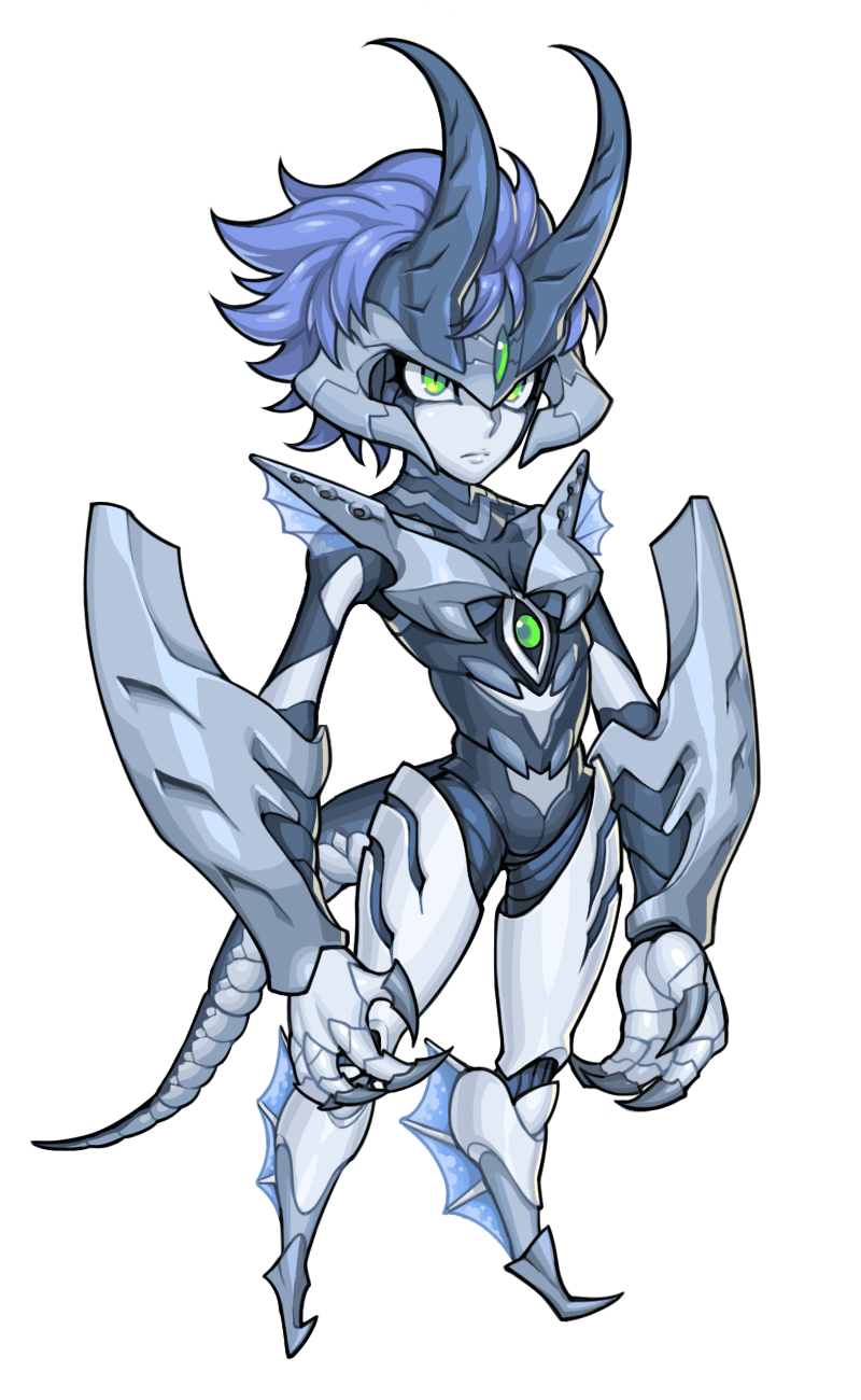 Dragon Transformation Art from Breath of Fire 6