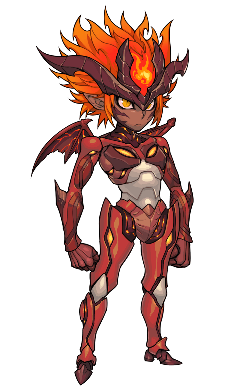 Dragon Transformation Art from Breath of Fire 6