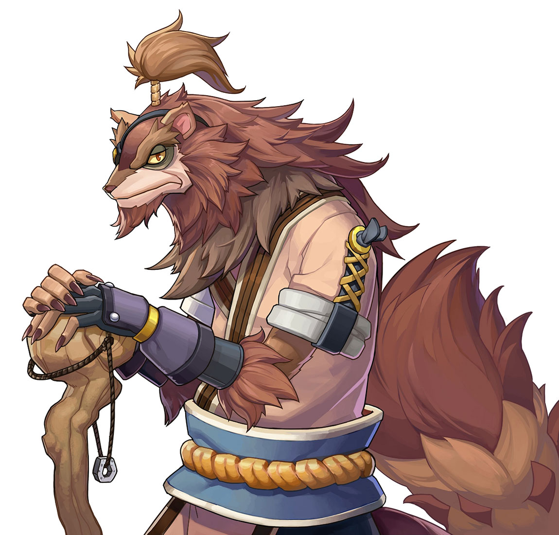 Jubei Art from Breath of Fire 6