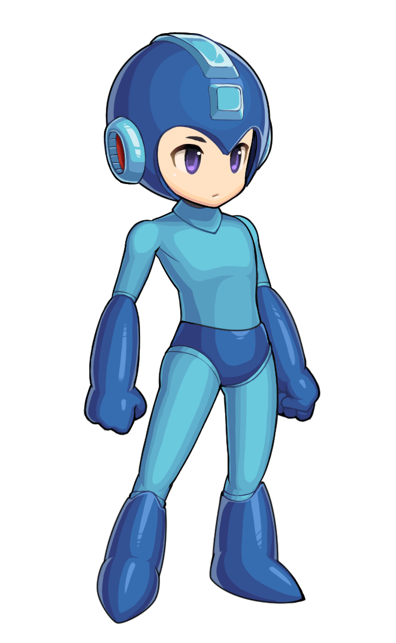 Mega Man Costume Art from Breath of Fire 6