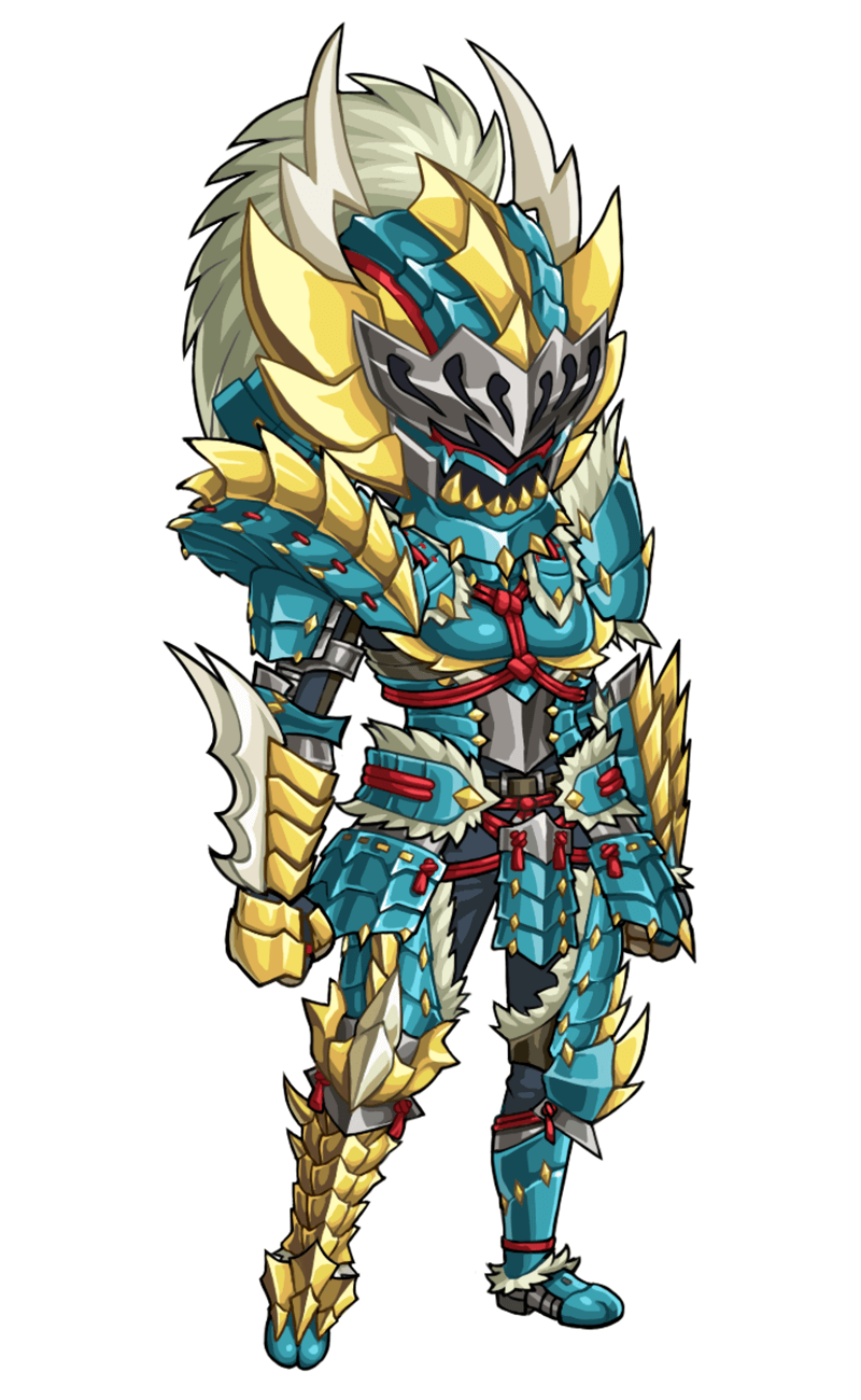 Monster Hunter Costume Art from Breath of Fire 6
