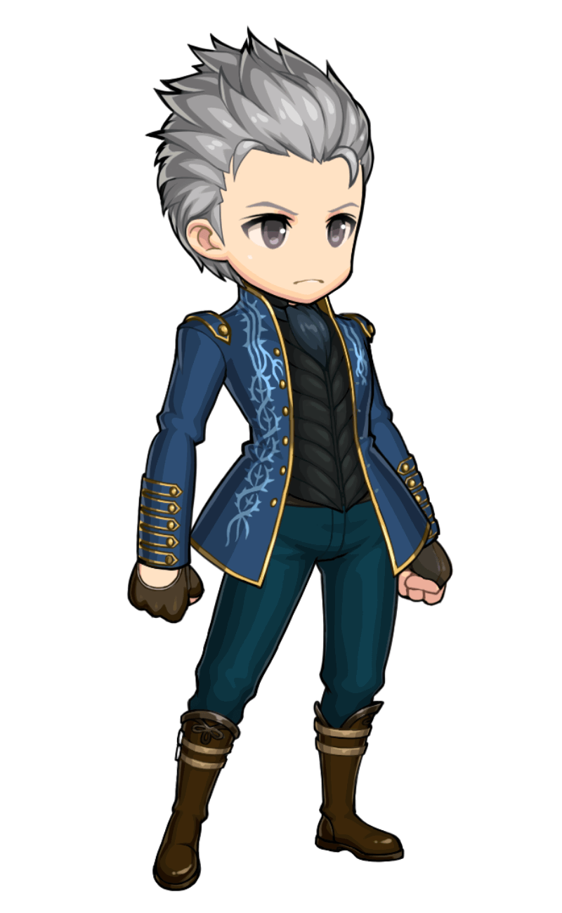 Virgil Costume Art from Breath of Fire 6