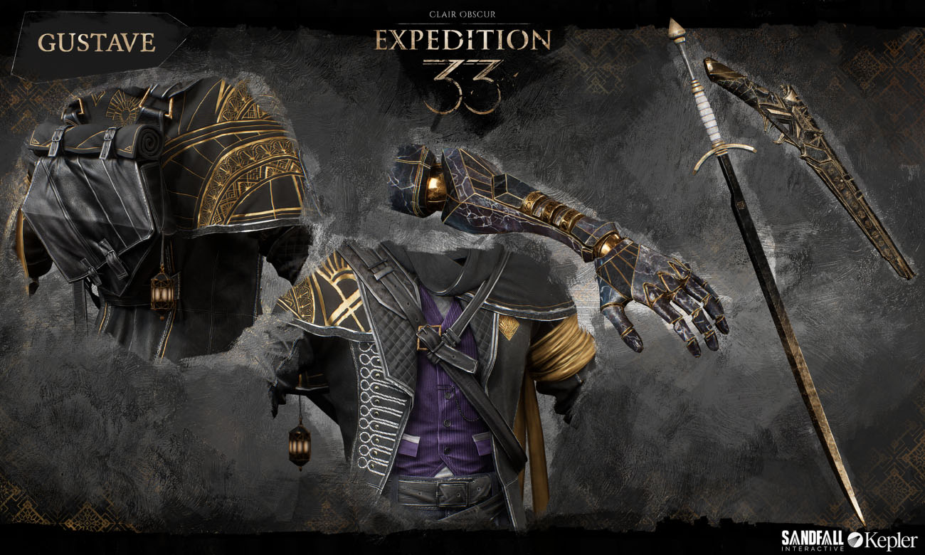 Gustave Outfit Art from Clair Obscur: Expedition 33