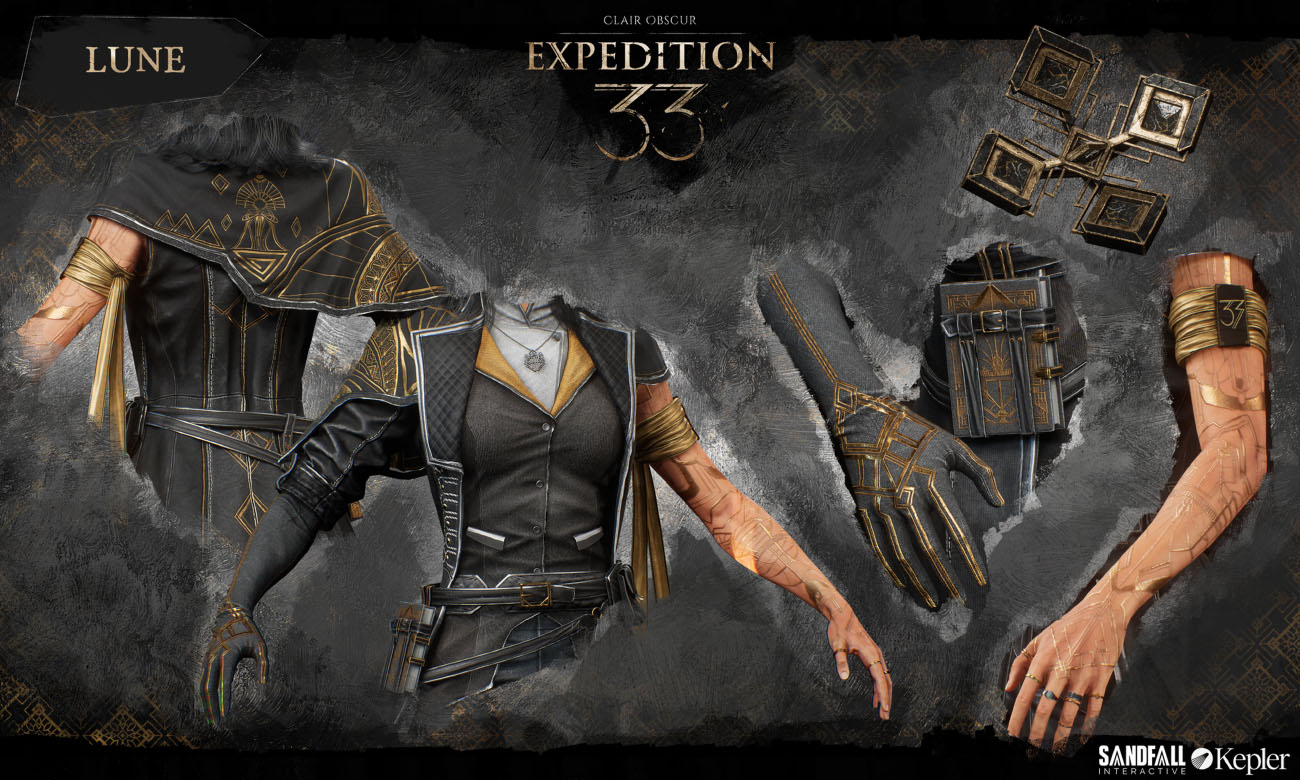 Lune Outfit Art from Clair Obscur: Expedition 33
