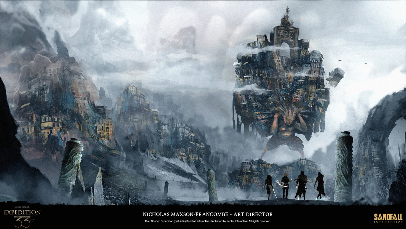Old Lumi&egrave;re Concept Art from Clair Obscur: Expedition 33