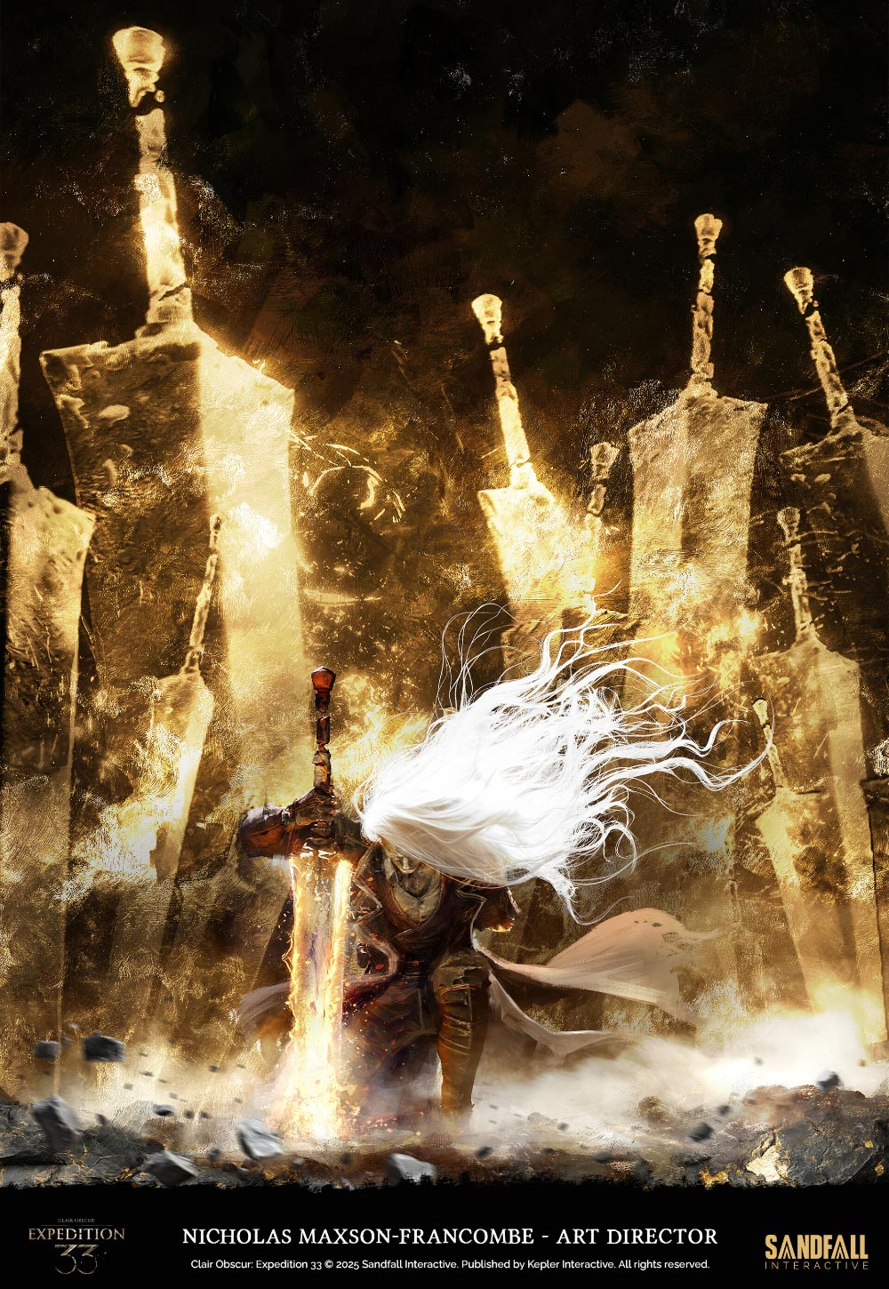 Simon Splash Art from Clair Obscur: Expedition 33
