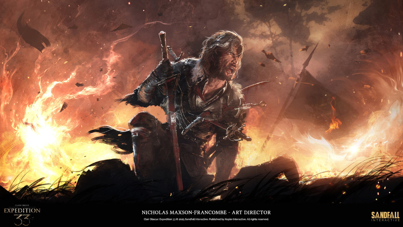 Verso Rage Splash Art from Clair Obscur: Expedition 33