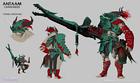 Antaam Cannoneer Concept Art