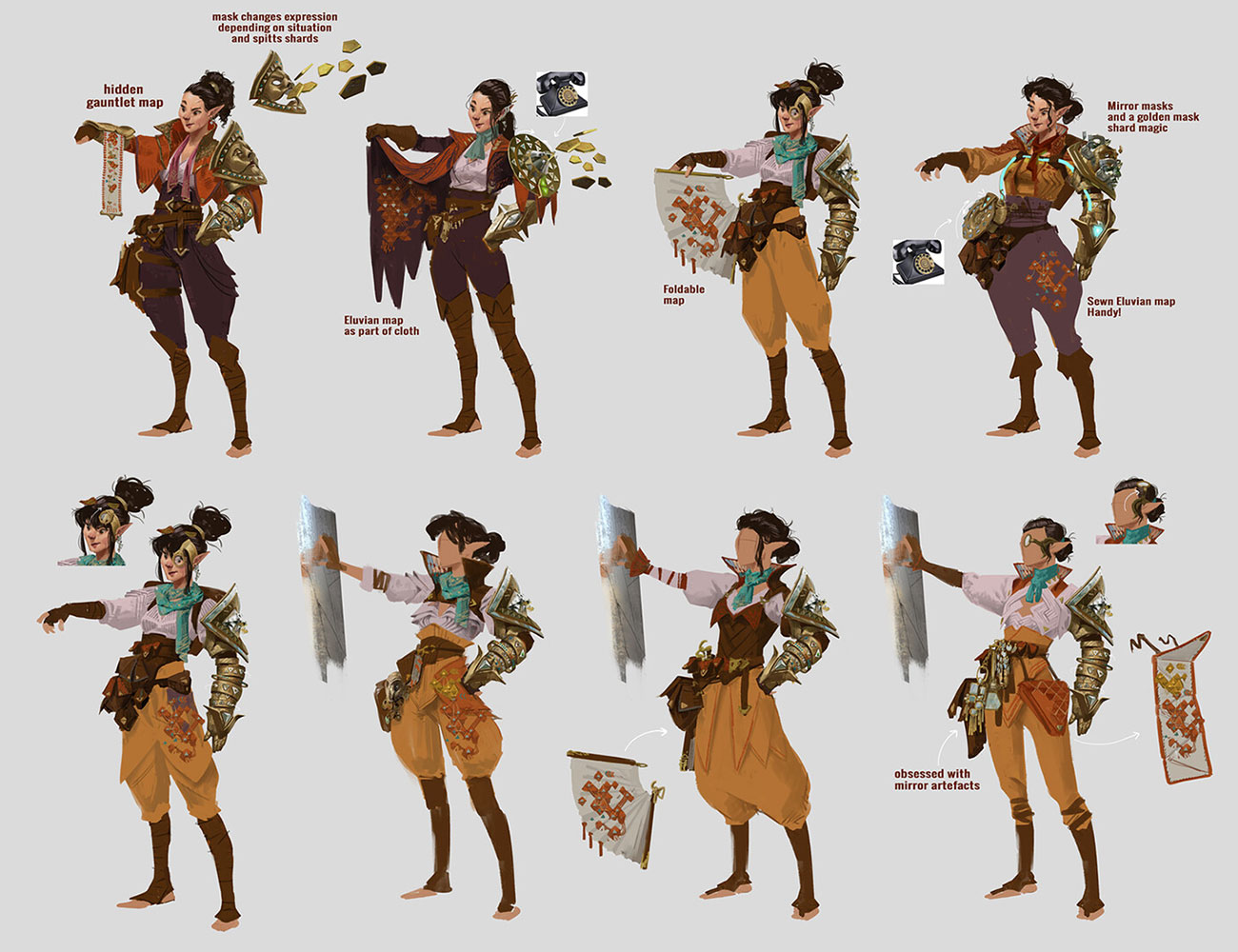 Bellara Concepts from Dragon Age: The Veilguard