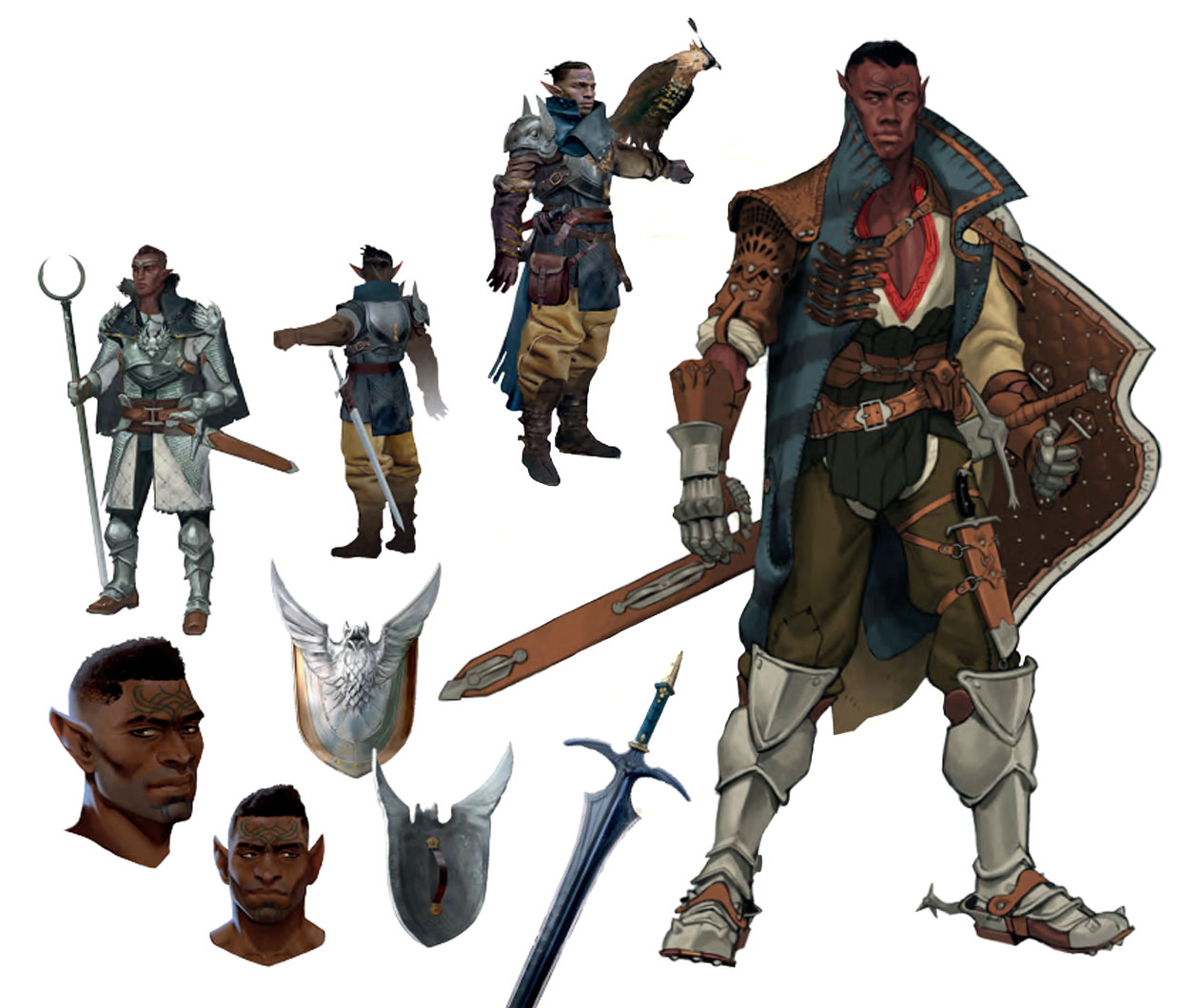 Davrin Concept Art from Dragon Age: The Veilguard