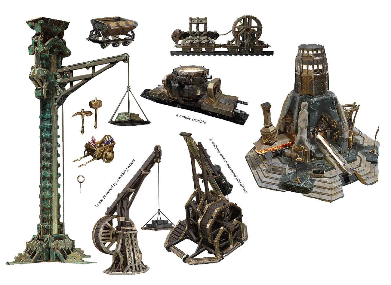 Deep Roads Technology Art from Dragon Age: The Veilguard