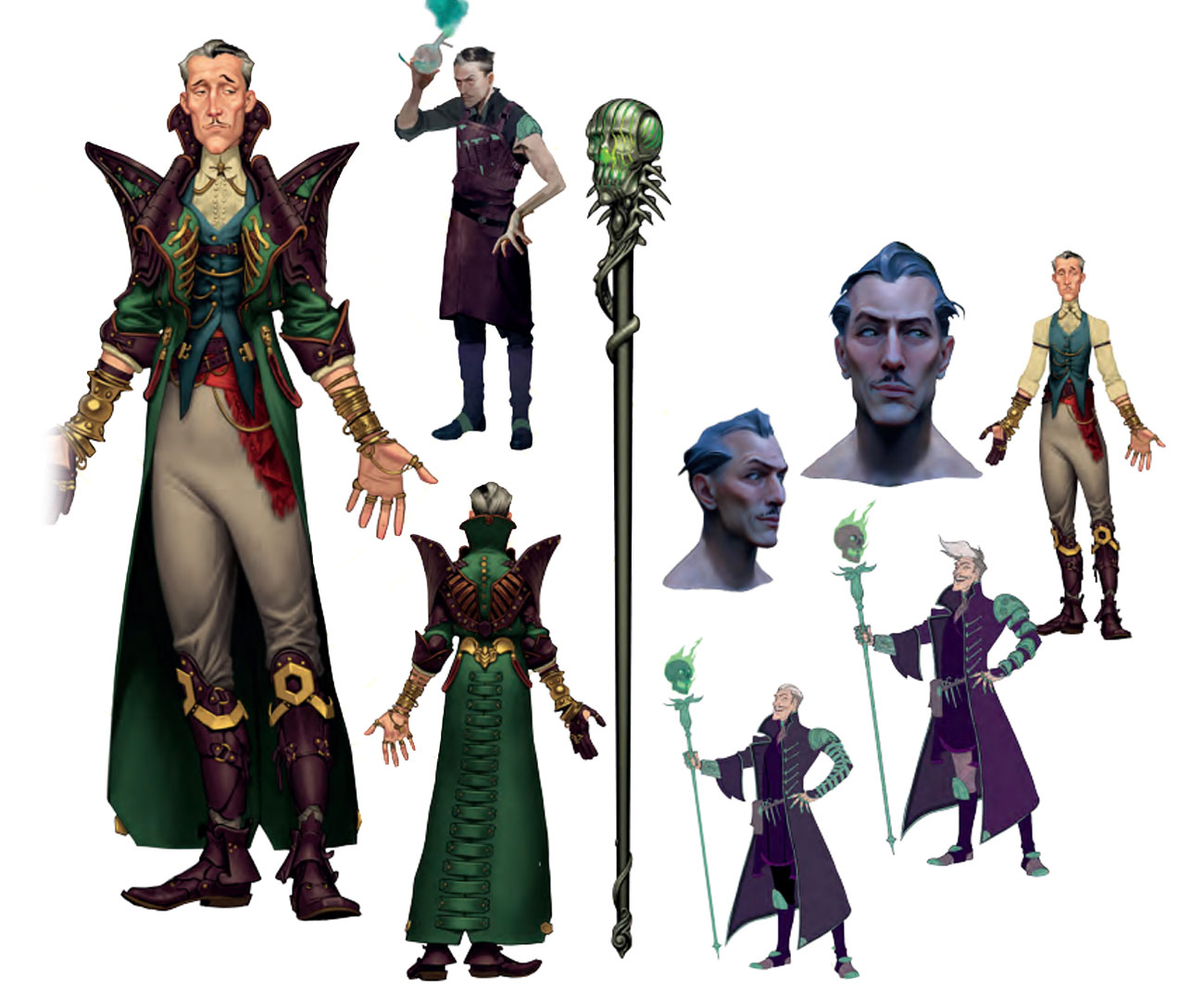 Emmrich Volkarin Concept Art from Dragon Age: The Veilguard