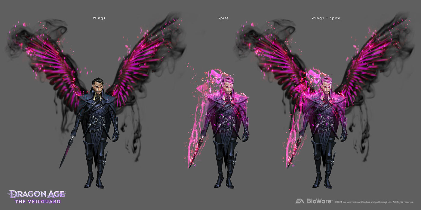Lucanis Alt Concept Artwork from Dragon Age: The Veilguard
