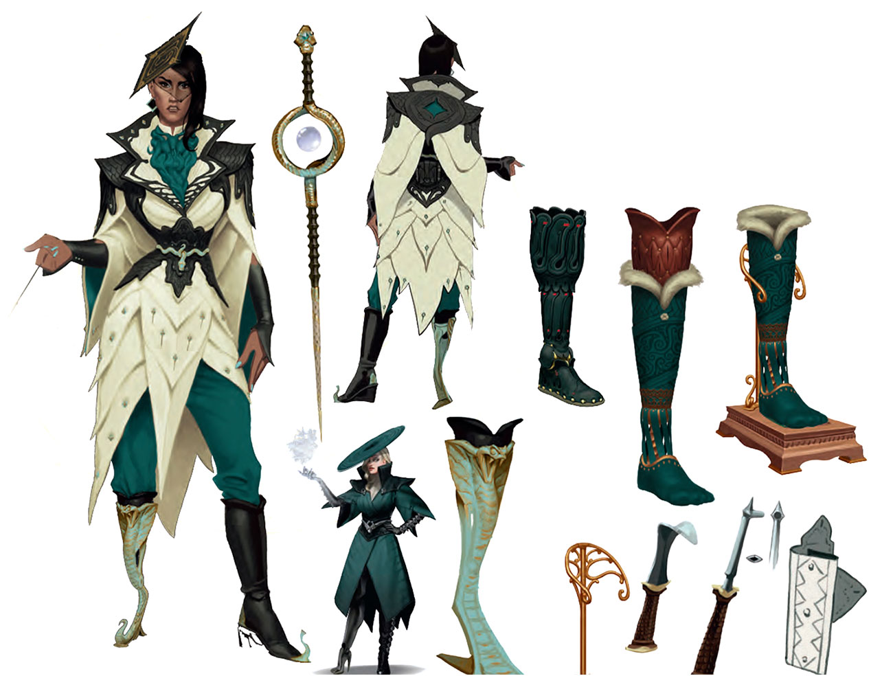Neve Gallus Concept Art from Dragon Age: The Veilguard