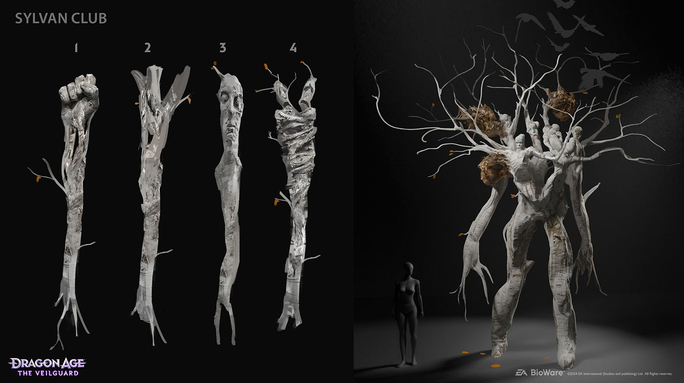 Sylvan Club Art from Dragon Age: The Veilguard