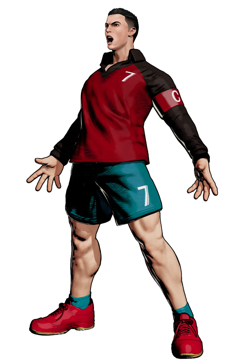 Cristiano Ronaldo Art from Fatal Fury: City of the Wolves