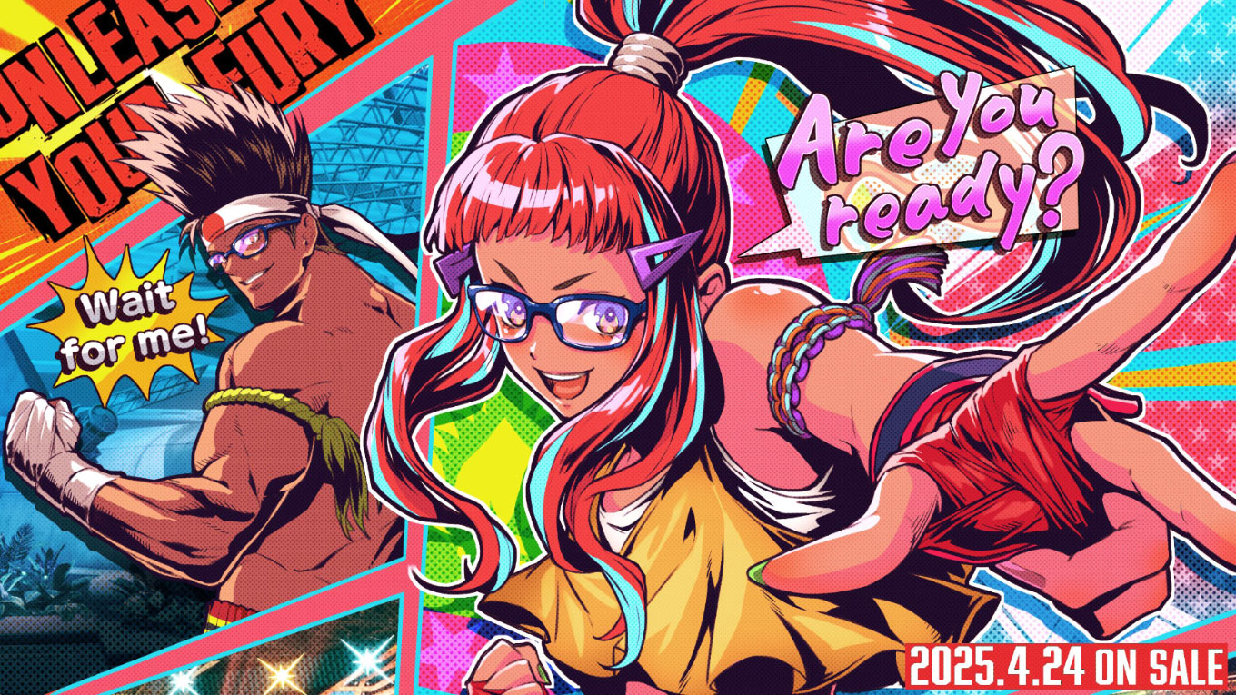 Joe and Preecha Promo Art by Tomohiro Nakata from Fatal Fury: City of the Wolves