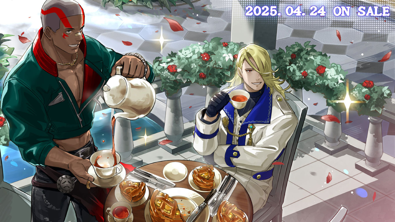 Kain and Vox Promo Art by Hinano from Fatal Fury: City of the Wolves