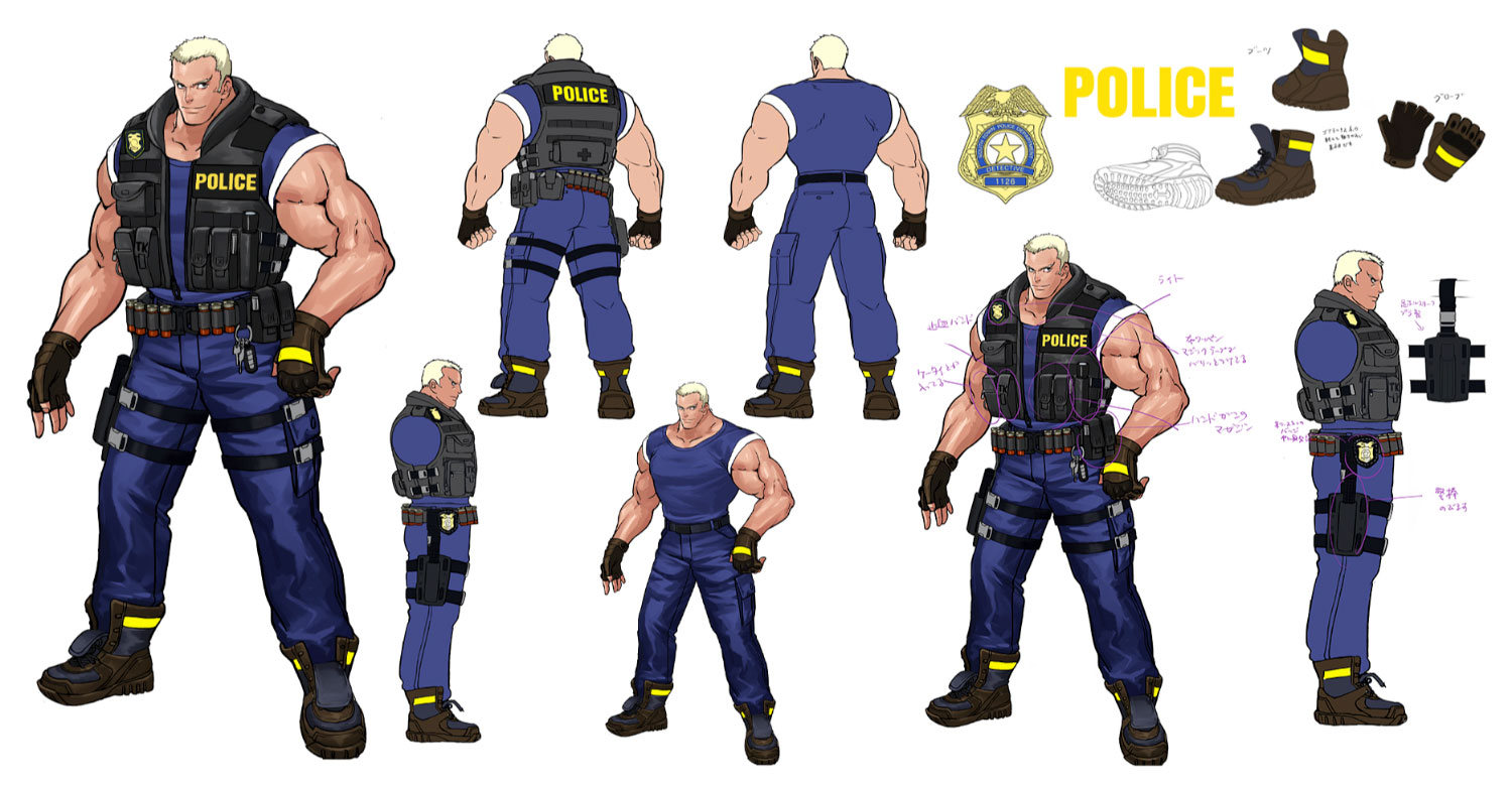 Kevin Rian Concept Art from Fatal Fury: City of the Wolves