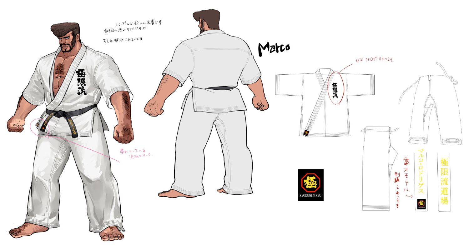 Marco Rodrigues Concept Art from Fatal Fury: City of the Wolves