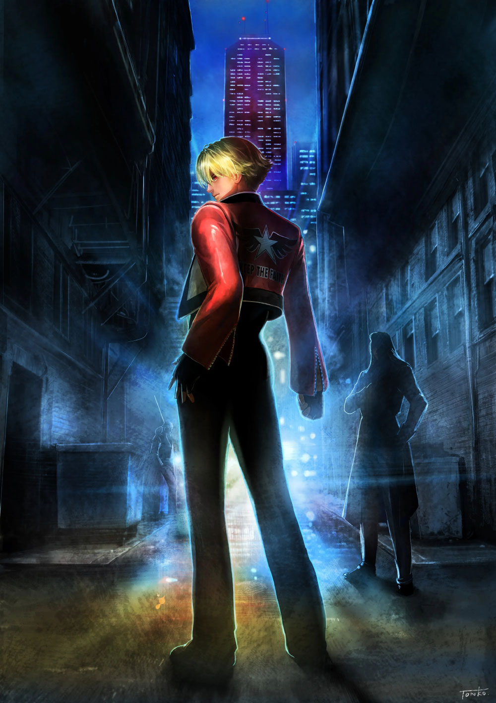 Rock Howard Promo Illustration from Fatal Fury: City of the Wolves