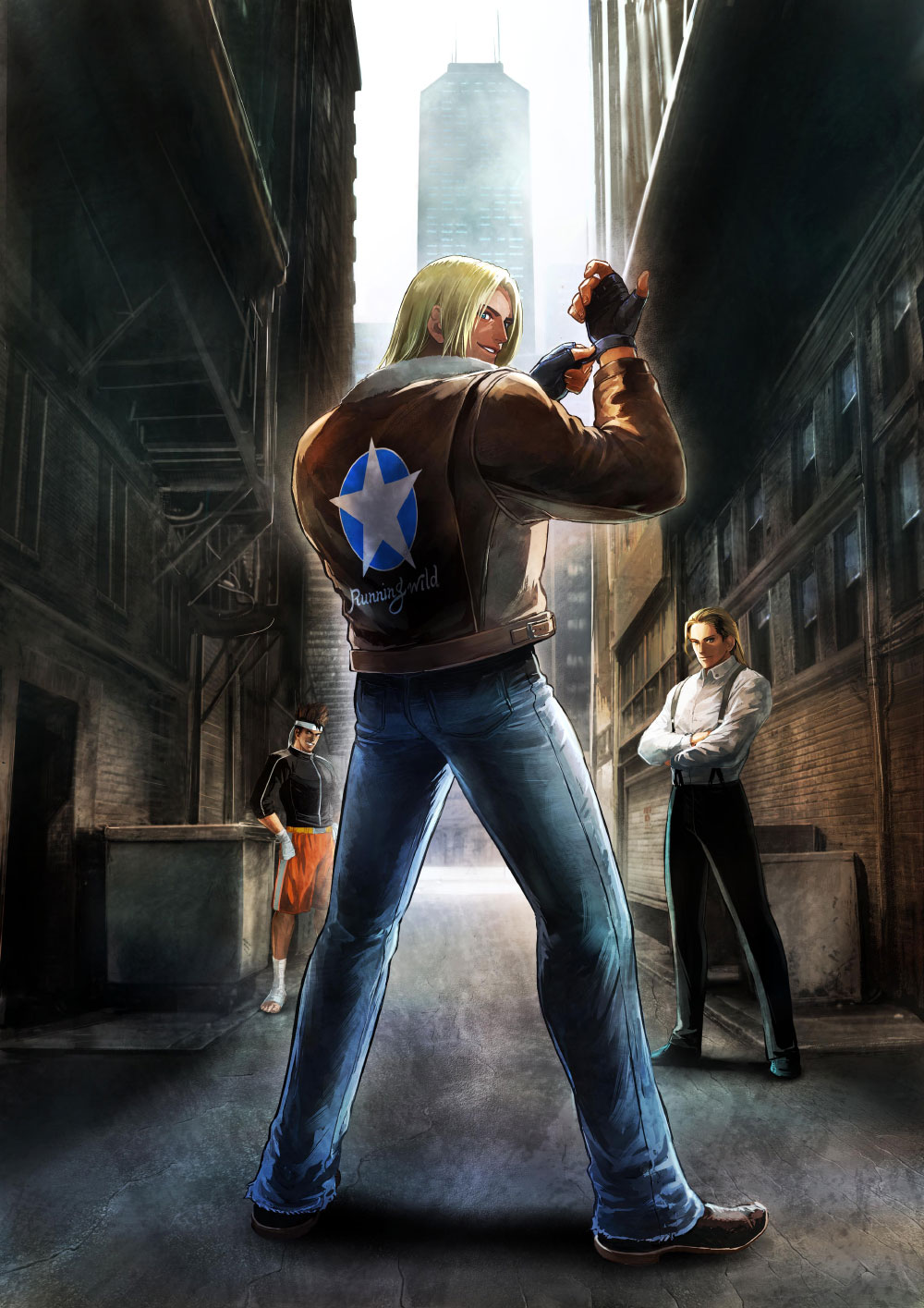 Terry Bogard Promo Illustration from Fatal Fury: City of the Wolves