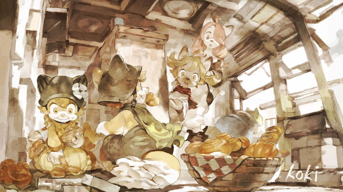 Chapter End Card 3 Art from Fuga: Melodies of Steel